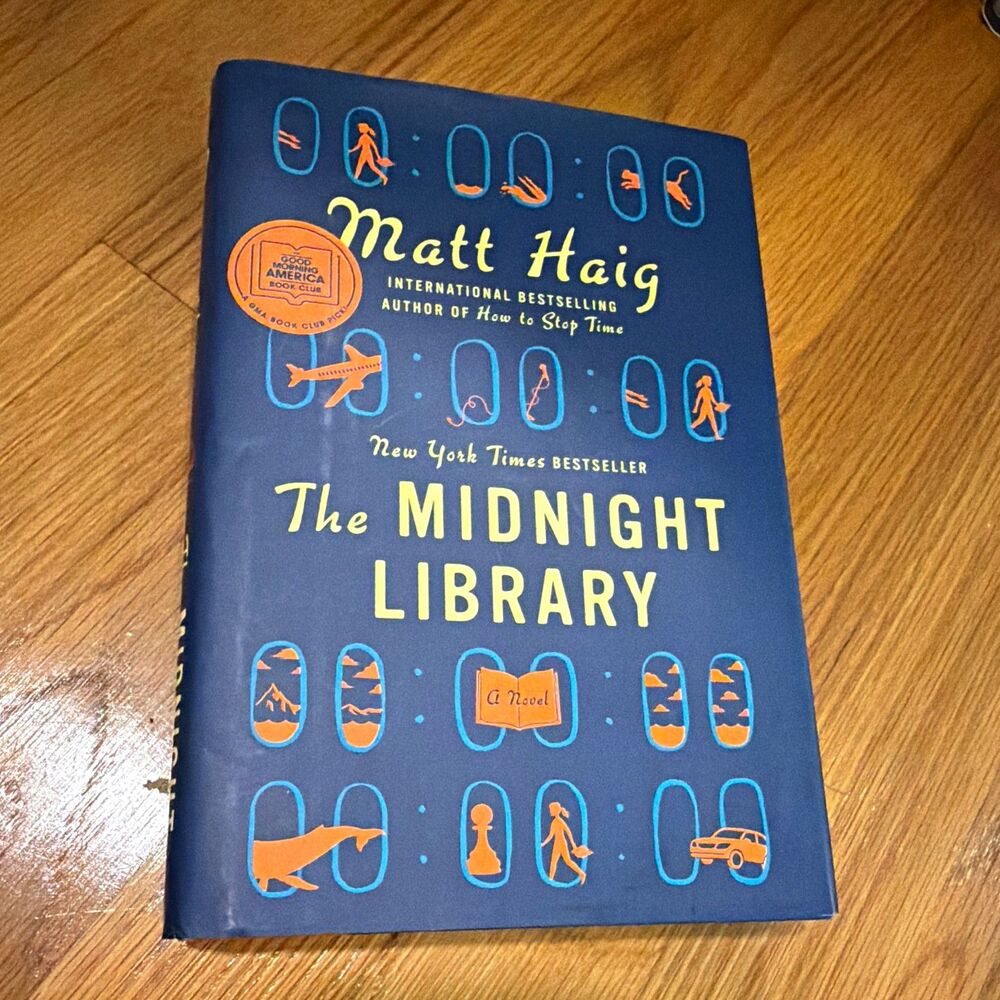 Matt Haig The Midnight Library Hardcover Novel 2020 Viking Dust Jacket